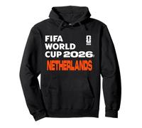 FIFA World CUP26 Goalherlands Block Letters Felpa con Cappuccio