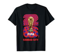 FIFA World CUP26 Kansas City Trofeo Colore Maglietta
