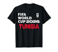 FIFA World CUP26 - Lettere a Blocchi Tunisia Maglietta