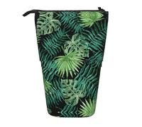 fifbird Astuccio con stampa di girasoli, camomilla, portapenne, astuccio per cosmetici, borsa da ufficio, Trasparente Palm Lea, Taglia unica, Astuccio per trucchi