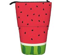 fifbird Astuccio per matite dolce anguria frutta estiva cartone animato disegnato a mano pittura artistica astuccio telescopico astuccio leggero scuola portapenne grande capacità cancelleria per