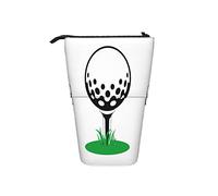 fifbird Astuccio telescopico a forma di fagiano dorato, portamatite portatile in piedi su un ramo con belle piume decorazione floreale organizer colorato, Colore 1, Taglia unica, Astuccio telescopico