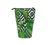 fifbird Astuccio telescopico con fumetti e bolle di discorso, astuccio portatile in piedi per matite Bang Paw Ouch Zap Wham modello senza cuciture rosso giallo verde viola carino matita organizzatore