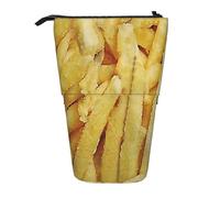 fifbird Astuccio telescopico con patatine fritte, supporto per matite con cerniera, astuccio per trucchi e penne, Multicolore, Taglia unica, Astuccio telescopico