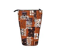 fifbird Astuccio telescopico per matite e penne, motivo astratto Egitto, vintage, astuccio per matite e cosmetici, Multicolore, Taglia unica, Astuccio telescopico