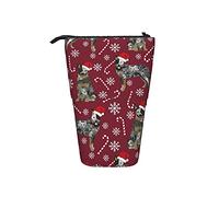 fifbird Astuccio telescopico per matite e penne, motivo cane bovino, blu, razza Heeler, astuccio natalizio per matite e cosmetici, Multicolore, Taglia unica, Astuccio telescopico