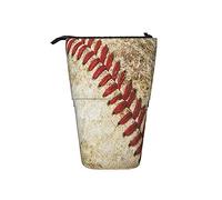 fifbird Astuccio telescopico portapenne vintage baseball corda rossa retrò sport palla matita matita organizzatore scatola cosmetica, Multicolore, Taglia unica, Astuccio telescopico
