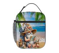 fifbird Borsa termica per il pranzo leggera da donna con pittura elegante custodia per il pranzo riutilizzabile borsa termica per pasti tote portatile a prova di perdite secchio per la preparazione