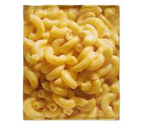 fifbird Coperta in pile di flanella Mac-n Cheese aria condizionata trapunta miglior regalo leggero accogliente peluche ofa sedia camera da letto M per adolescenti coperte