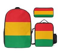fifbird Happy Juneteenth Day Freedom 1865 - Set zaino da 3 pezzi, borsa per il pranzo, astuccio, grande capacità, Felice Giuneteent, Taglia unica, Zaini Daypack