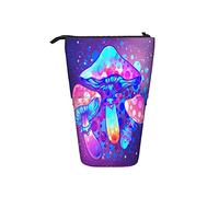fifbird Portapenne autoportante a forma di fungo magico sacro, con cerniera, astuccio telescopico resistente, per università, adulti, Multicolore, Taglia unica, Astuccio telescopico