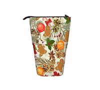 fifbird Sequoias - Astuccio telescopico portatile, in piedi, con luce solare nelle sequoie, per evidenziare un albero giovane, grazioso organizer per matite da ufficio, Colore 8, Taglia unica,