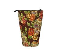 fifbird Sequoias - Astuccio telescopico portatile, in piedi, con luce solare nelle sequoie, per evidenziare un albero giovane, grazioso organizer per matite da ufficio, Colore 9, Taglia unica,