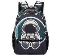 fifbird Zaino unisex Adventure Space Explorer - simpatico design astronauta con accenti riflettenti, Colore 9, Taglia unica