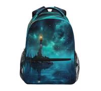 fifbird Zaino unisex con faro per computer portatile, per uomini e donne, leggero, da viaggio, università, zaino per la scuola