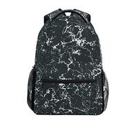 fifbird Zaino unisex con note musicali e pianoforte, borsa a tracolla per laptop da viaggio per donne e uomini, Colore-nero Bianco Ma, Taglia unica
