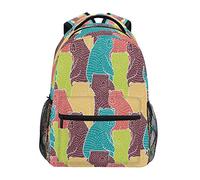 fifbird Zaino unisex con orsi per la scuola da viaggio per studenti, zaino per la scuola con orsi
