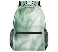 fifbird Zaino unisex grande con scomparto per computer portatile, per adulti, per lavoro, viaggi e scuola, università, Colore-verde Bianco Ma, Taglia unica