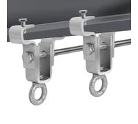 fifibang 2X Gancio per Sacco da Boxe da 63 mm a 220 mm, Supporto per Morsetto I-Beam a 204kg