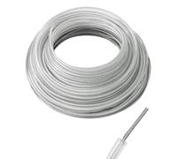 fifibang Filo per Decespugliatore 2,4 mm / 30M, Filo da Taglio Tondo, Filo d'Acciaio Linea di Falciatura per Decespugliatore Prato Trimmer (2.4mm×30M)