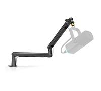 FIFINE BM88 - Braccio per microfono, con morsetto per montaggio su scrivania, adattatore a vite, gestione dei cavi, supporto per microfono a forbice per microfono a braccio per podcast streaming