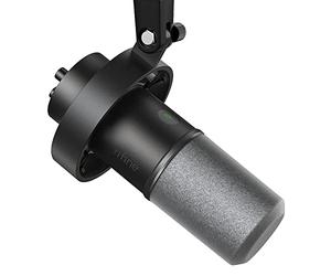 FIFINE Microfono per registrazione, XLR/USB, microfono cardioide dinamico per podcast da studio per voce fuori campo, musica in streaming, con jack per cuffie da 3,5 mm, pulsante mute, microfono in