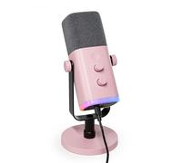 FIFINE USB Gaming Microfono Dinamico per PC PS4 PS5, XLR Micrófono Streaming per Podcasting, Cardioide Microphone per Registrazione Vocale