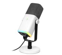 FIFINE USB Gaming Microfono Dinamico per PC PS4 PS5, XLR Micrófono Streaming per Podcasting, Cardioide Microphone per Registrazione Vocale