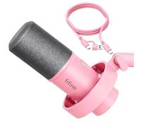 FIFINE XLR Studio Microfono Dinamico per Podcasting, Gaming Microfono USB per PC Mac PS4/5, Dinamico Microfoni Cardioide per registrazione vocale, podcasting, giochi, live streaming e trasmissione