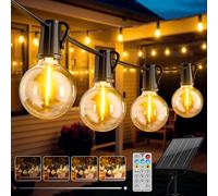 FIFlying Catena Luminosa Esterno Solare 17M Luci Solari da Giardino con 24+1