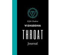 Fifth Chakra Vishuddha Throat Journal: Unlock the fifth chakras through journaling. Each chakra has its own dedicated journal to keep you organized and you can easily reflect on your progress.