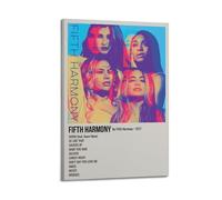 Fifth Harmony by Fifth Harmony - Poster artistico da parete per soggiorno, camera da letto, 60 x 90 cm, con cornice