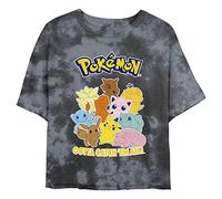 Fifth Sun Poke Mang T-Shirt, Nero/Grigio, S Donna