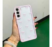 FIFTHAVE Custodia per Samsung Galaxy S20 FE Custodia con fiocco carino, custodia protettiva per Samsung S20 FE trasparente, sottile, trasparente, in morbido silicone, resistente agli urti, per donne e