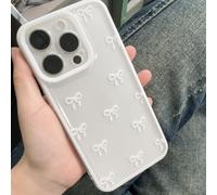 FIFTHAVE Custodia per Samsung Galaxy S20 FE Custodia con fiocco carino, custodia protettiva per Samsung S20 FE trasparente, sottile, trasparente, in morbido silicone, resistente agli urti, per donne e