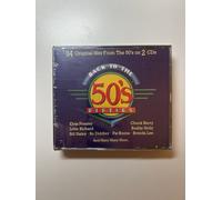 FIFTIES 50'S 2 CD 1992 ELVIS PRESLEY PAUL ANKA NEIL SEDAKA BILL HALEY Nuovo