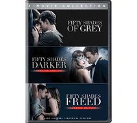 Fifty Shades: 3-Movie Collection (DVD) Dakota Johnson Jamie Dornan Jennifer Ehle