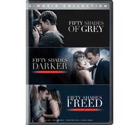 Fifty Shades: 3-Movie Collection (DVD) Dakota Johnson Jamie Dornan Jennifer Ehle