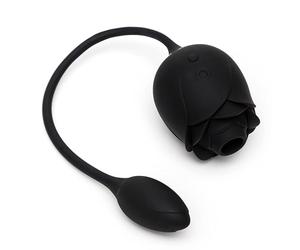 Fifty Shades of Grey Blushing Rose Clitoride Sucker & Egg Vibratore | Vibratore per clitoride punto G per donna | Massaggiatore anale vibrante per coppie | Rosa giocattolo impermeabile per donne