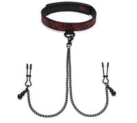 Fifty Shades of Grey Sweet Anticipation Collar Nipple Clamps