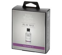 Fifty Shades of Grey Play Nice Vanilla Massage Oil 90ml