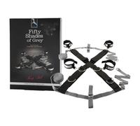 Fifty Shades of Grey Keep Still Over the Bed Cross Restrain