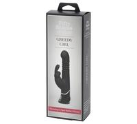Fifty Shades of Grey Greedy Girl Rechargeable Thrusting G-Spot Rabbit Vibrator