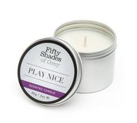 Fifty Shades Play Nice Vanilla Candle Candela Massaggio Soia 90g