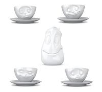 FIFTYEIGHT PRODUCTS Il divertente set di 5 tazze con caffettiera