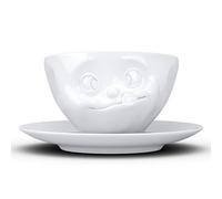 TV Tassen Tazza di Caffè Bianco Lecker 0,20 L