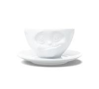 TV Tassen Tazza di Caffè Bianco Lecker 0,20 L