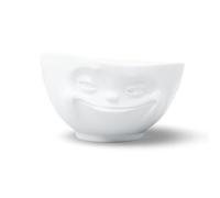 Fiftyeight - Tazza per caffè con Espressione Sorridente, Colore Bianco