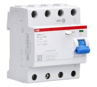 FIG F204A-63 / 0,03 Tipo a 4 poli Tipo A BREAKER FINE, 230 V, 63A | RCCB 2CSF204101R1630 per protezione personale, sicurezza e incendio, montaggio su guida DIN, ideale per la casa e gli