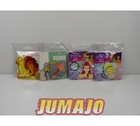 FIG85 Lot 4 Porte Cles KIDS Disney : Simba Dumbo Cendrillon Belle